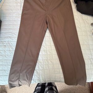 Calvin Klein Men's Tan Dress Pants